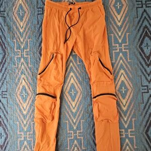 American Stitch Bright Orange Cargo Pants